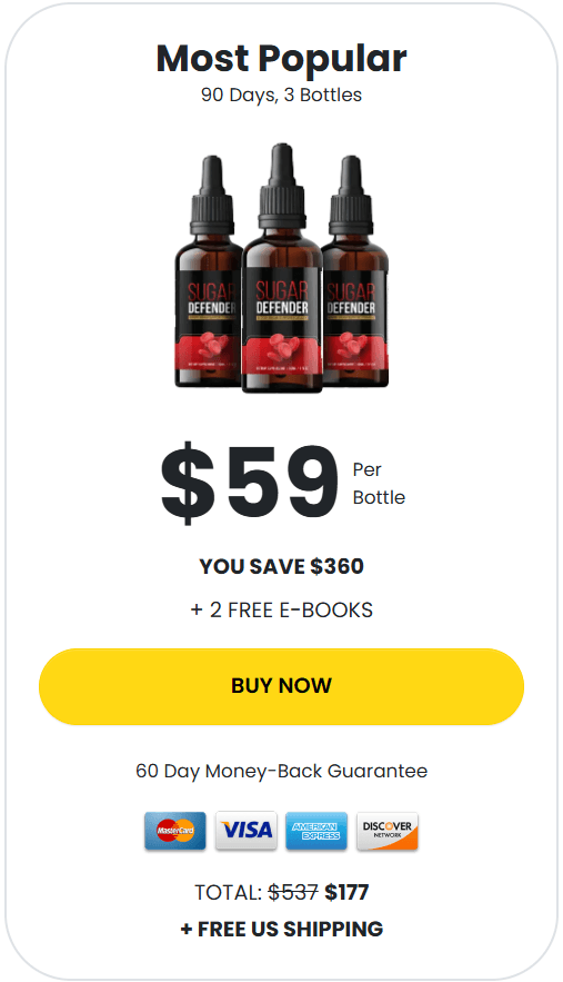 king's sugar defender buy now 3 bottles